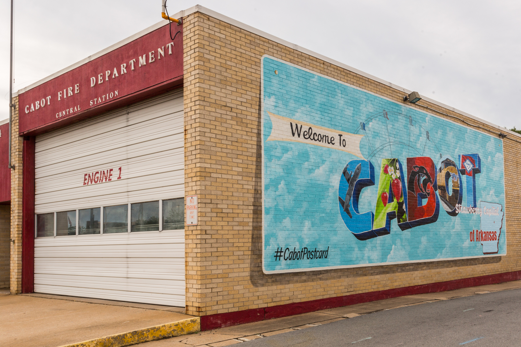 Cabot’s First Commissioned Mural cabotart
