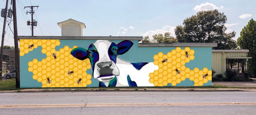 Cabot Meat Market Mural